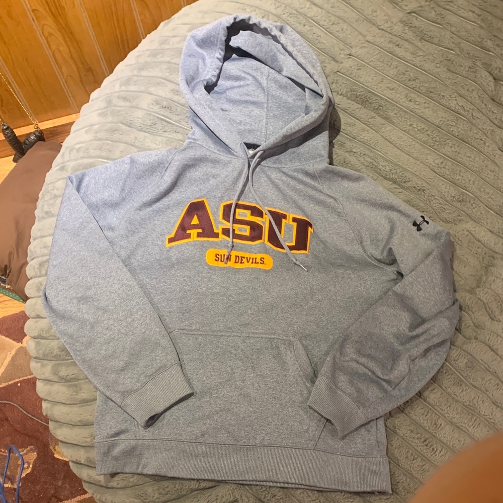 Under Armour Gray ASU Sun Devils Hoodie